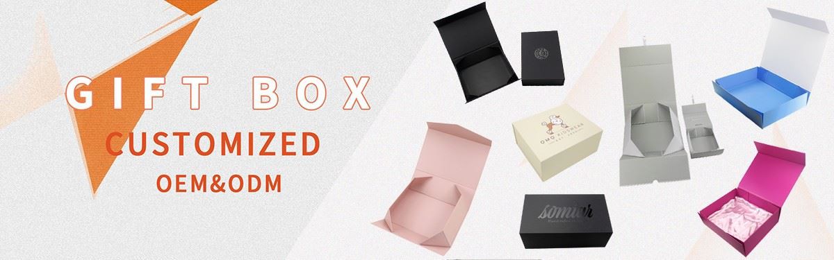 custom foldable gift box